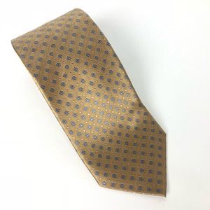Luciano Gatti Platinum 100% Silk Tie.